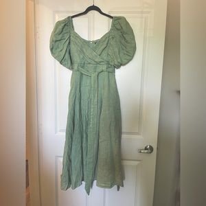 Behida Dolic Lillian Dress Size Large - light sage green